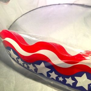 New in package with‎ tags patriotic bulletin board trim wavy